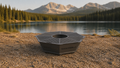 SMOKEIRON OctaPit 36 octagonal flat-pack fire pit and grill